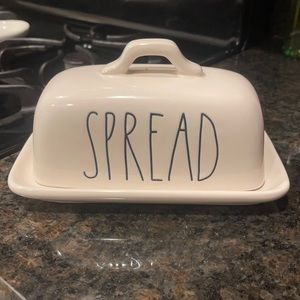RAE DUNN SPREAD *butter dish*